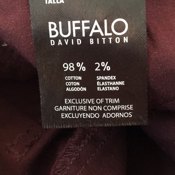 𝅺❤️BUFFALO❤️DAVID Bitton ladies mid-rise size 2/26 - Picture 8 of 10